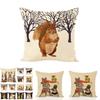 Luxurious 17.7" Animal Print Cushion Cover Adds Elegance To Any Sofa Or Car Interior