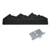 3D Metal Car Front Grille Badge Side Fender Rear Trunk Emblem Badge Sticker Car Logo Decal