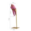 Nordic Creative Resin Simulated Animal Lucky Parrot Bird Crafts Ornaments Gold Modern Home Desktop Decoration Figurines Gift