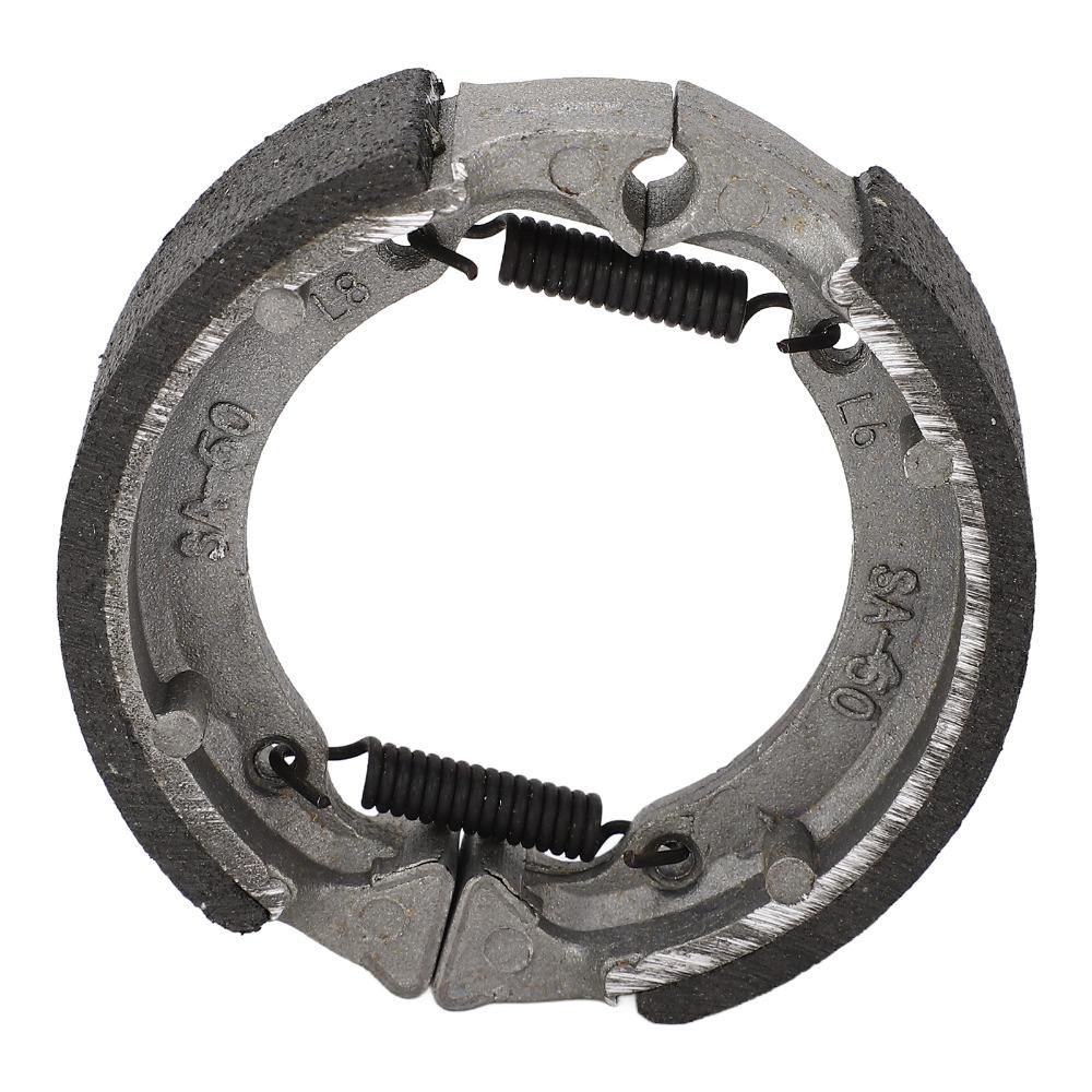 Black Drum Brake Shoe Metal Brake Pad Shoe for MAX G30 Motorcycle Replacement