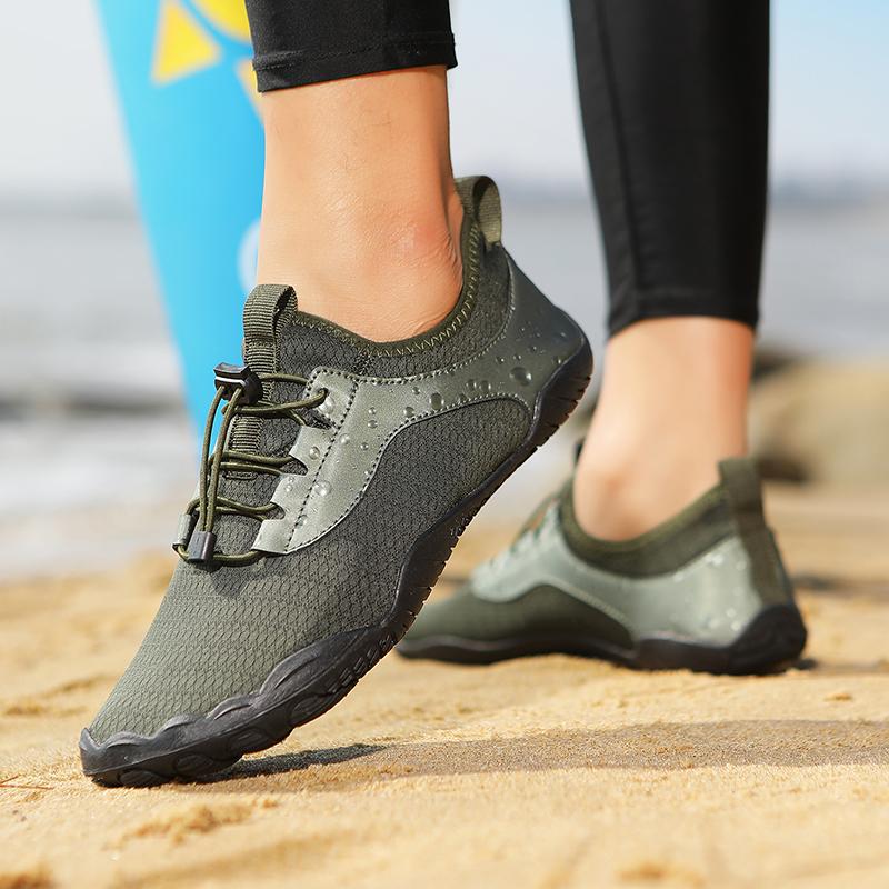 Quick Dry Wading Shoes Beach Water Sports Shoes Barefoot Swimming Aqua Shoes Light Soft Wading Sneakers Surfing Boating