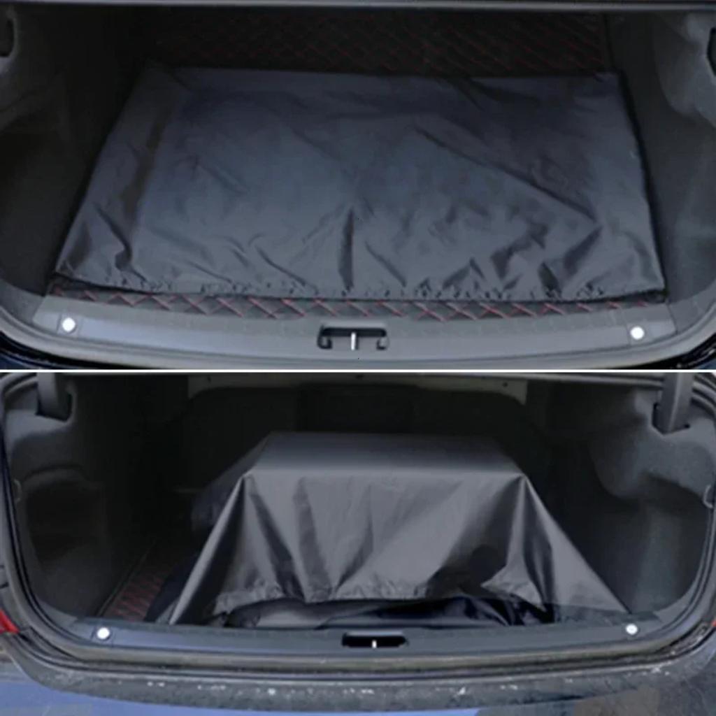 Car Seat Cover for Front Rear Seats Waterproof Antifouling Dust Covers for Steering Wheel Trunk Mat