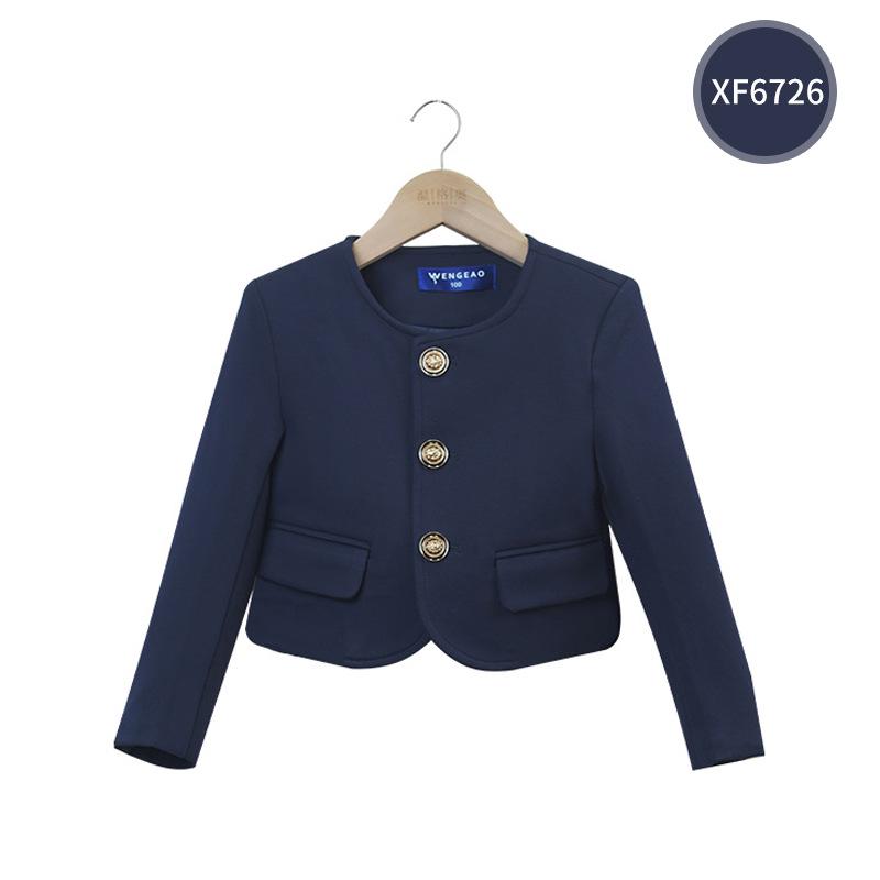 College-Stil Schuluniform-Blazer für Moderation, Rede und Abschlussfotos