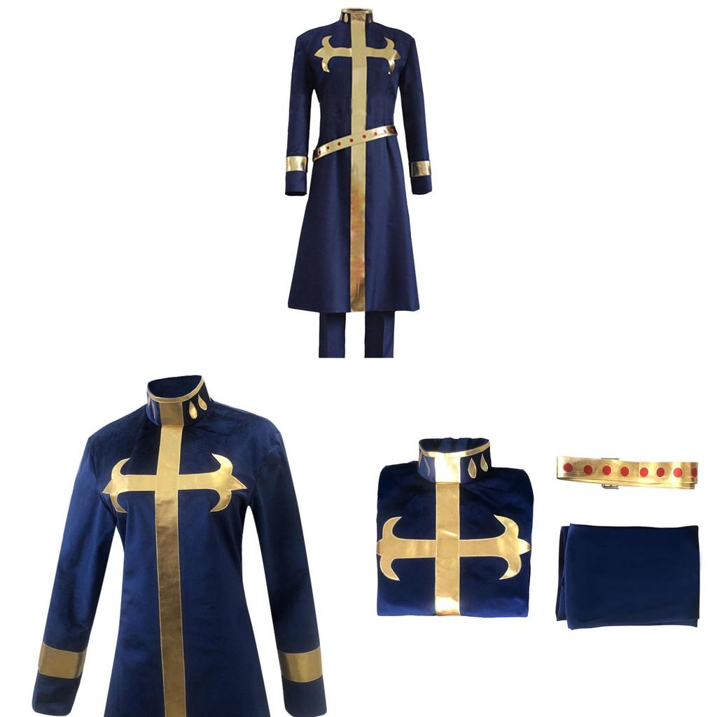 Jojos Bizarre Adventure Enrico Pucci Cosplay Kostüm für Anime Rollenspiel