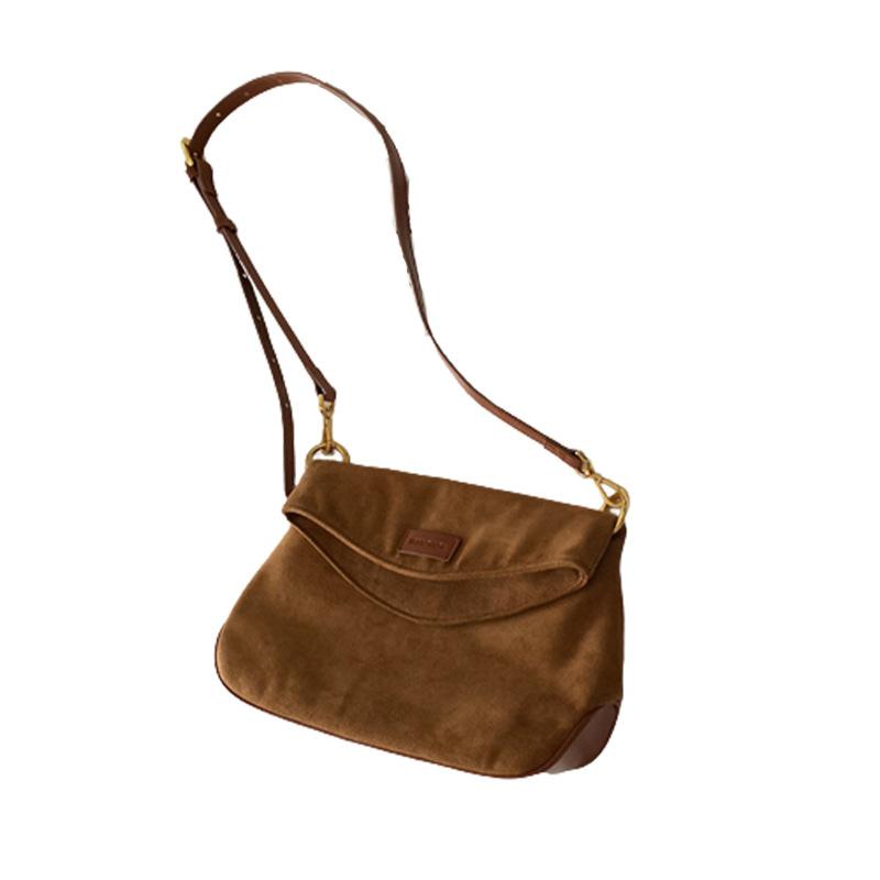 

Винтажная сумка-чехол на цепочке для женщин на осень и зиму с матовой текстурой и высококачественной сумкой на одно плечо под мышкой