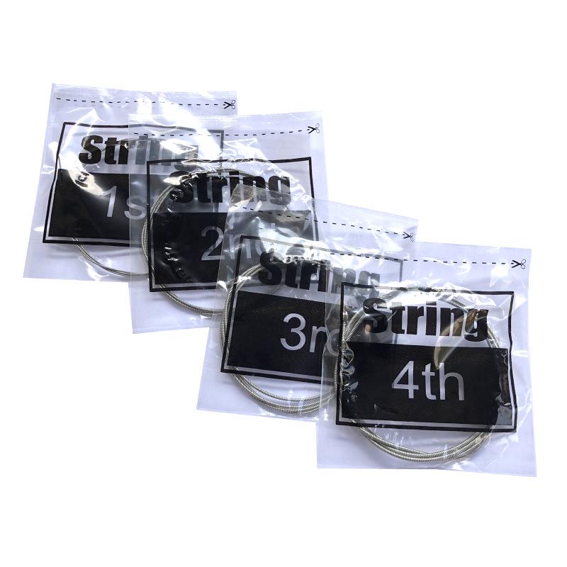 Unisex B20 Nickel Alloy Electric Bass Strings - Four-String Accessories