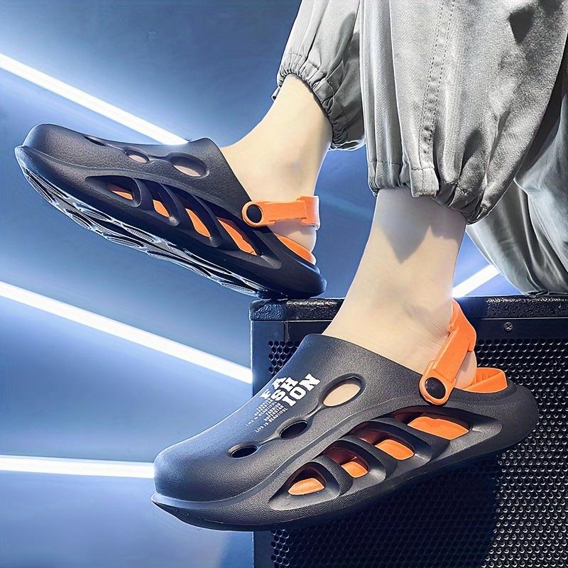Scarpe da spiaggia unisex alla moda, ultra morbide, scavate, comode pantofole casual antiscivolo per attività all'aperto da uomo e da donna
