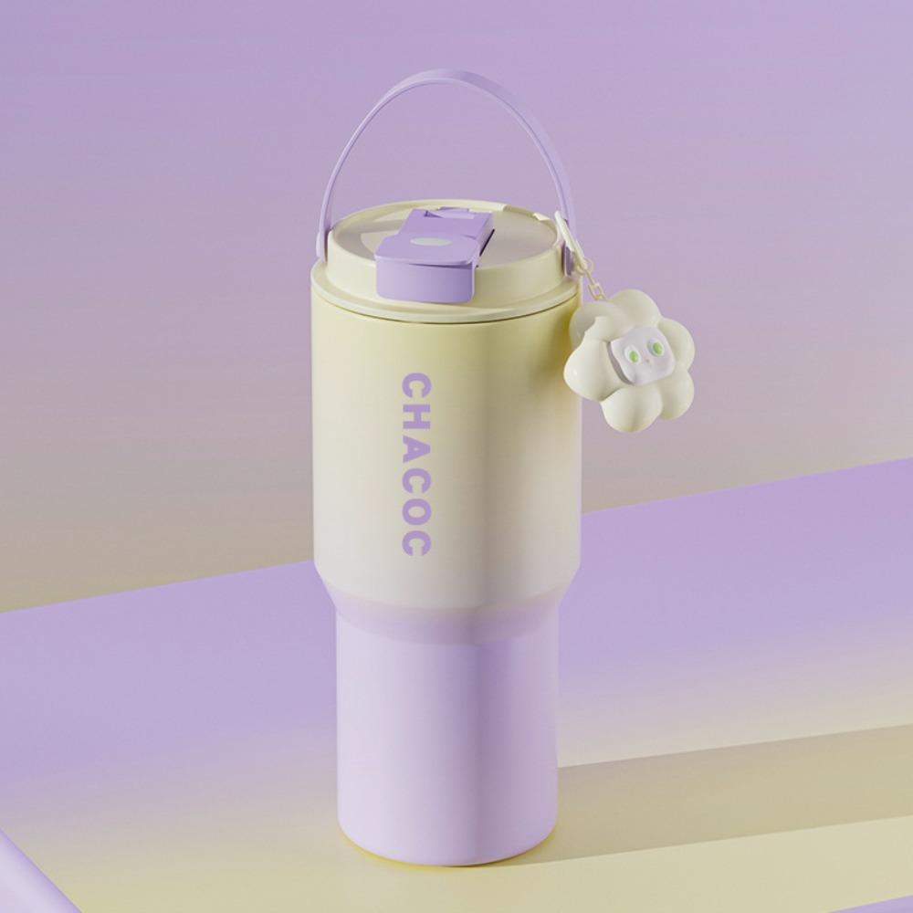 Fashion Vacuum Thermos Cup Stainless Steel Water Bottle Drinkware Insulation Cup  Gift