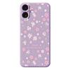 For iPhone 17 Case Small Flower Pattern Printing Straight Edge TPU Phone Back Cover