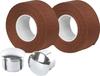 VELOX TRESSOSTAR 90 DELUXE Cotton Bar G900K10 Tape, Brown,