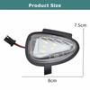 2x Error Free White Led Under Side Mirror Puddle Light For VW Golf 6 MK6 GTI R 2008-2014 Touran 2011-2014