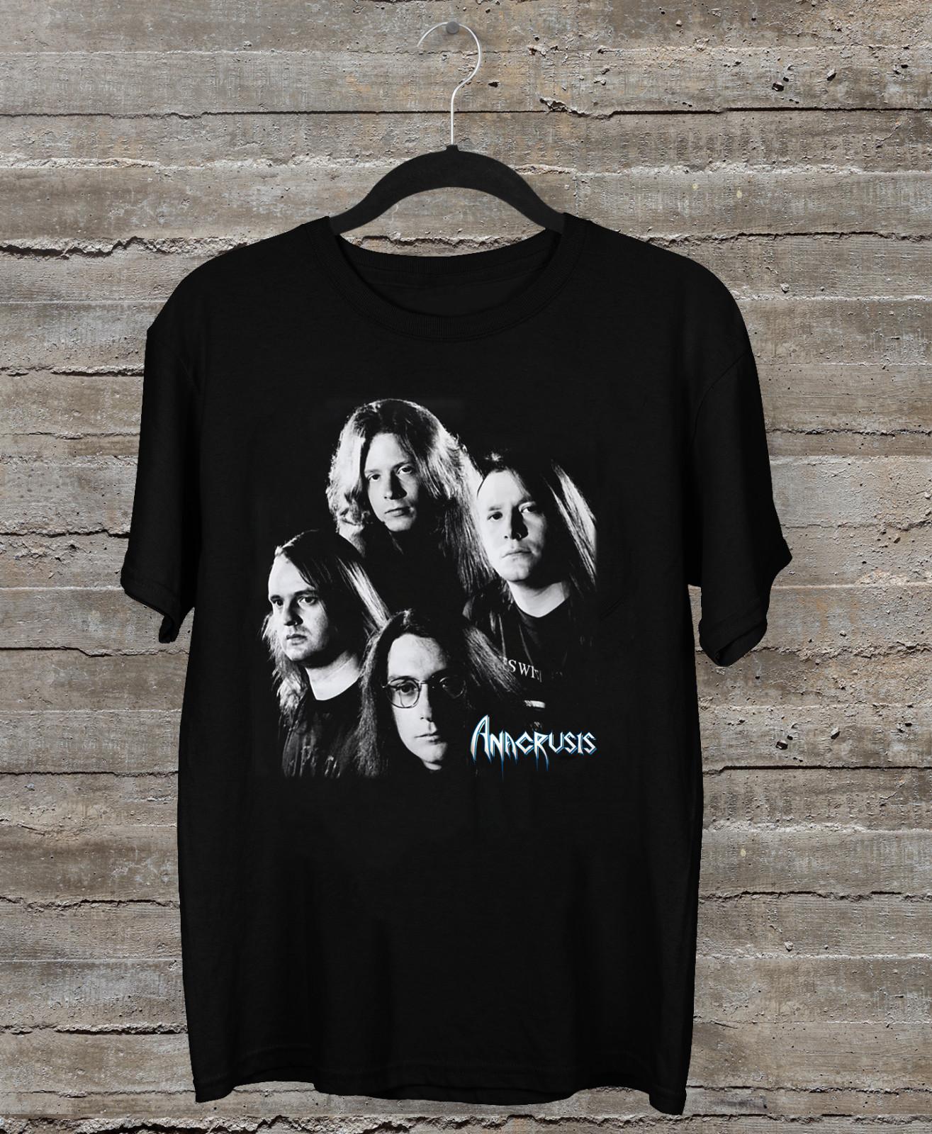 Anacrusis Band Member Short Sleeve Black All Size Shirt AG1075 L