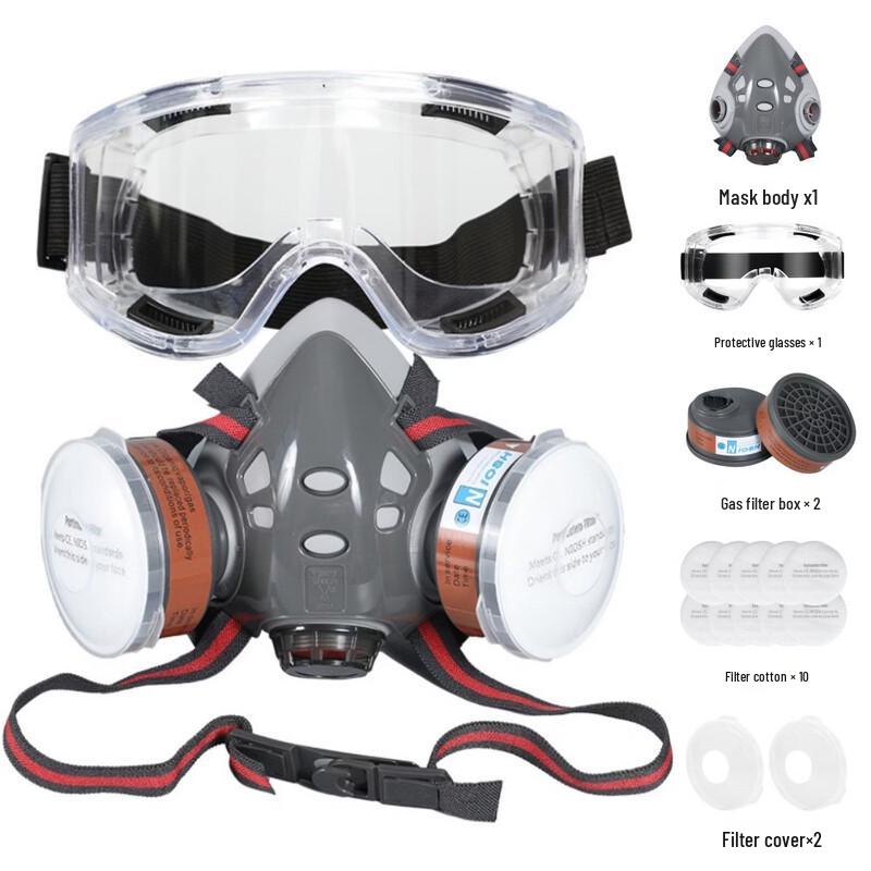 DAXTE Industrial Respirator Mask Kit