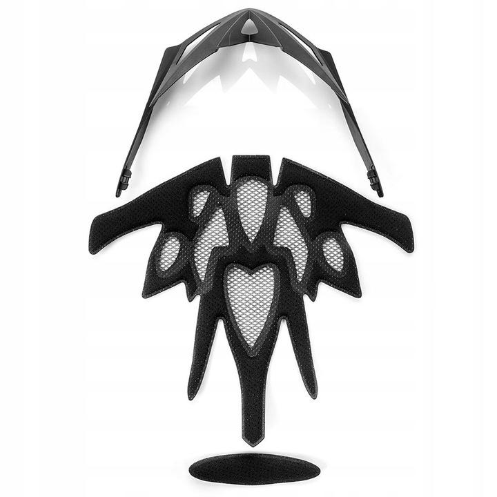 Kask Rowerowy Regulowany Meteor Shimmer S 52-56 Siatka Otwory Wentylacyjne