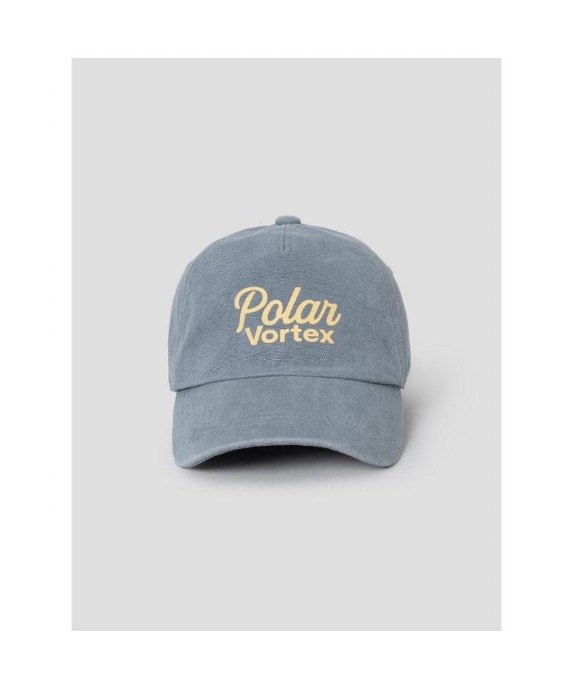 8SECONDS Oxford Cotton Ball Cap (Polar Votex) Sky Blue