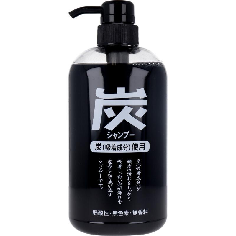 Jun Cosmetic Holzkohle Shampoo 600ml