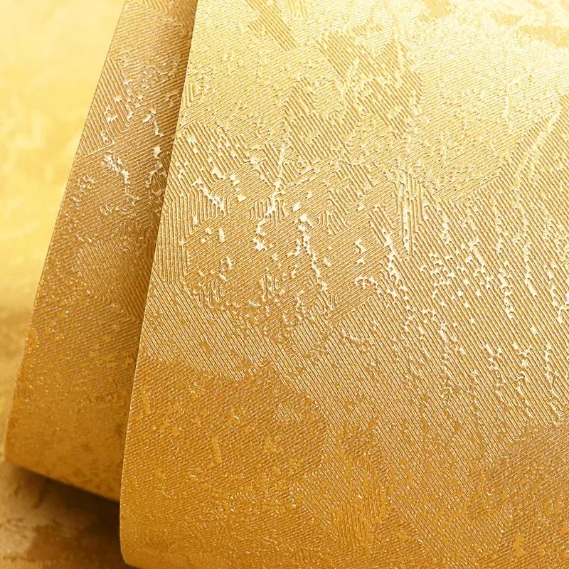 Gold Foil Silver Foil Solid Color Wallpaper KTV El Clothing Store Living Room Bedroom Ceiling Wallpaper Ceiling  Wall Decor