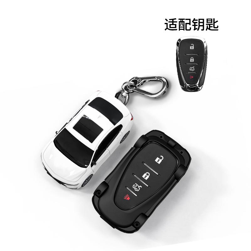 Für Chevrolet Malibu Blazer Traverse Camaro Cruze Equinox Spark Trax Schlüsselabdeckung Automodell Schlüssel Schutzhülle 2 3 4 5 Tasten Schlüsselanhänger