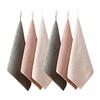 Kitchen Towelkitchen Clothdish Towelhand Toweldishclothloopedquick-drying Kitchendish Drying Cloth3030cmset 6absorbentkitchenhand (2 Gray 2 Beige
