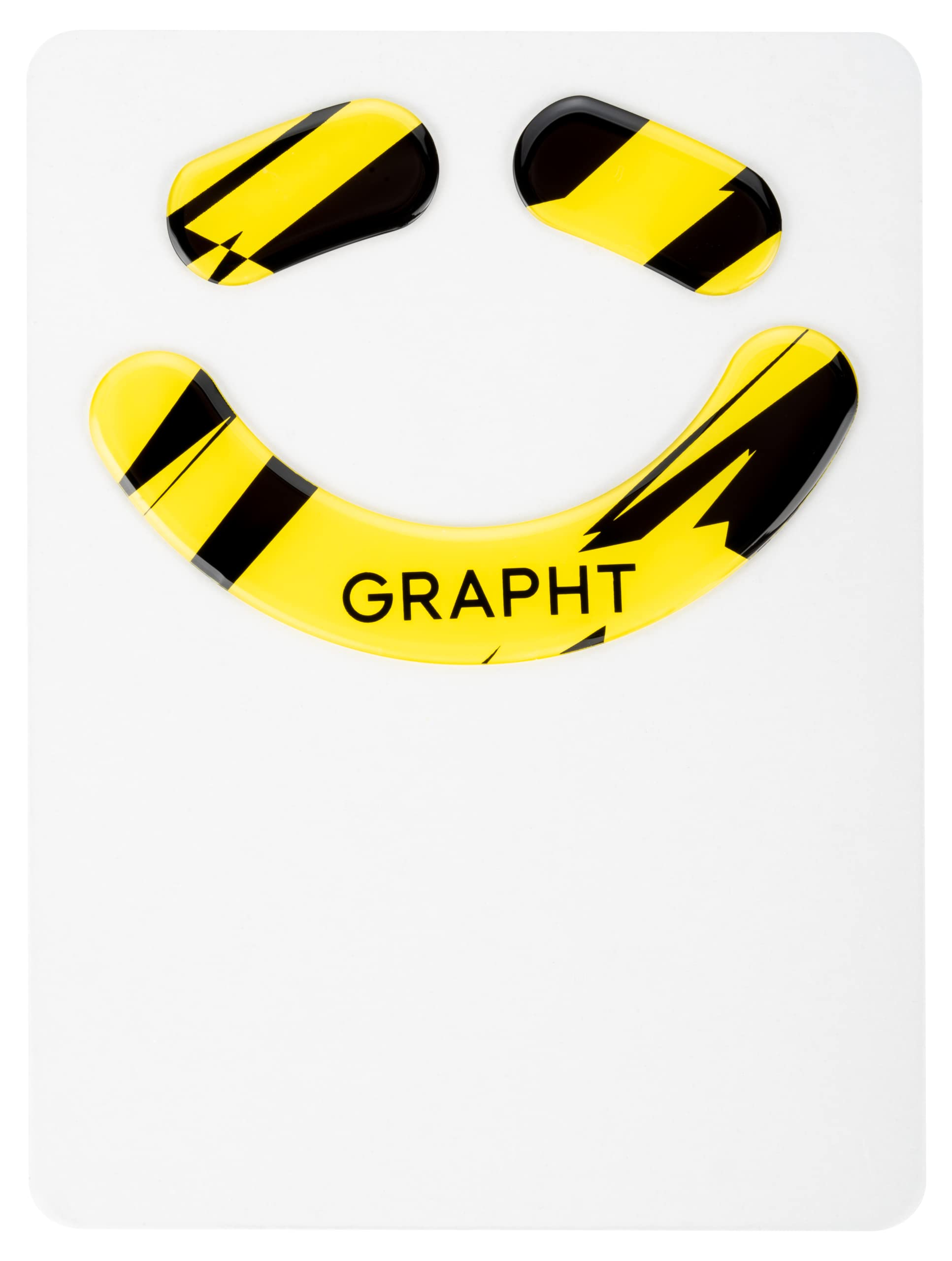 

GRAPHT Glass Mouse Feet for Razer Viper V2 Pro Gaming Friction for Faster Mouse Aluminosilicate Tempered Glass with Rounded Durable and Quiet Mouse,