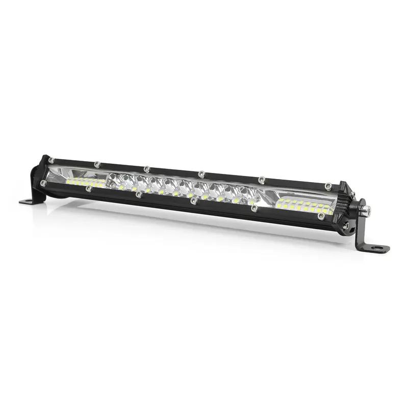 10/20 Zoll LED-Lichtleiste LED-Arbeitsdachleuchten 12V 24V Flutlicht Spotstrahl Fahrleuchten Nebelscheinwerfer für Jeep LKW Anhänger 4x4 Offroad