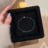 18K Gold Plated Sterling Silver Four-Petal Zircon Bracelet - Women's Elegant Luxury Jewelry