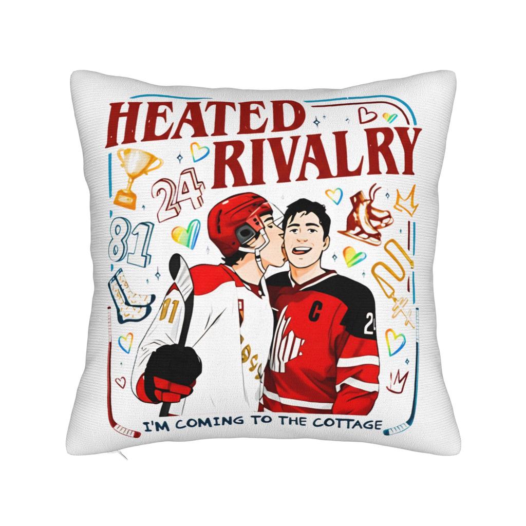 Help IM Still at the Cottage Heated Rivalry Pillowcase Printing Cushion Cover Decorations Throw Pillow Case Cover Chair Square