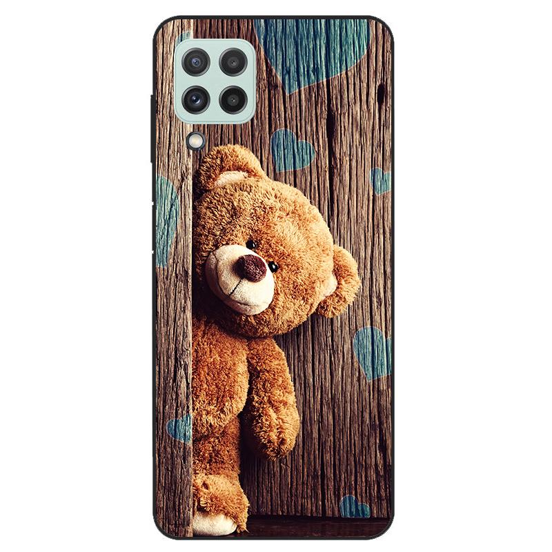 Für Samsung Galaxy M22 M32 4G Hülle Telefonrückseite Für Samsung M22 Weiche Hülle Für Samsung M32 4G M 22 32 Silikonstoßstange 6,4 Zoll