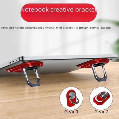 Supporto portatile pieghevole in metallo per laptop con dissipazione del calore