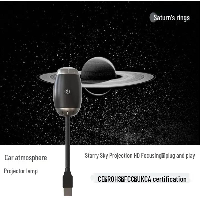 USB Sternenhimmel Auto Dach Projektor: Innenraum Auto Umgebungslicht & Dekoration