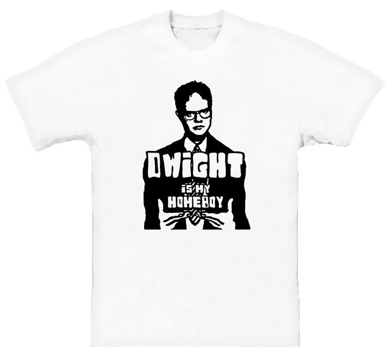 Dwight Is My Homeboy The Office Funny NEW White T Shirt XL