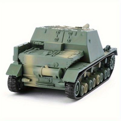 Modèle de Char d'Assaut Grizzly Allemand 1/72 Puzzles d'Assemblage DIY Jouets Modèle Collection Éducative Seconde Guerre Mondiale Construction