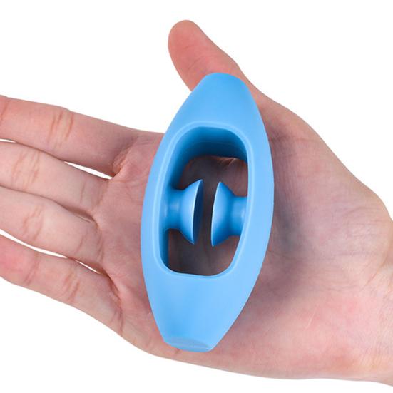 Hand Grip Strengthener with Suction Cup Stress Relief Finger Exerciser Hand Muscle Strengthening Trainer Silicone Ring Toy