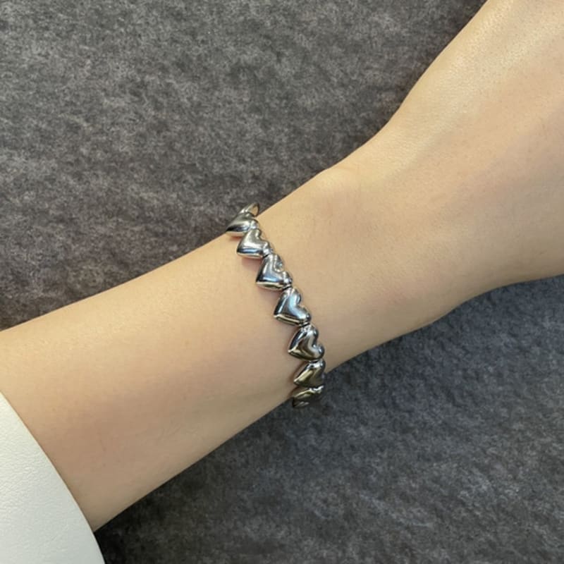 Sophiamor Silver Heart Br