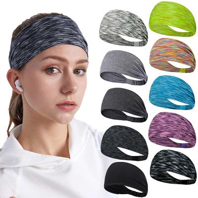 European & American Sweat-Wicking Antiperspirant Running Headband for Women