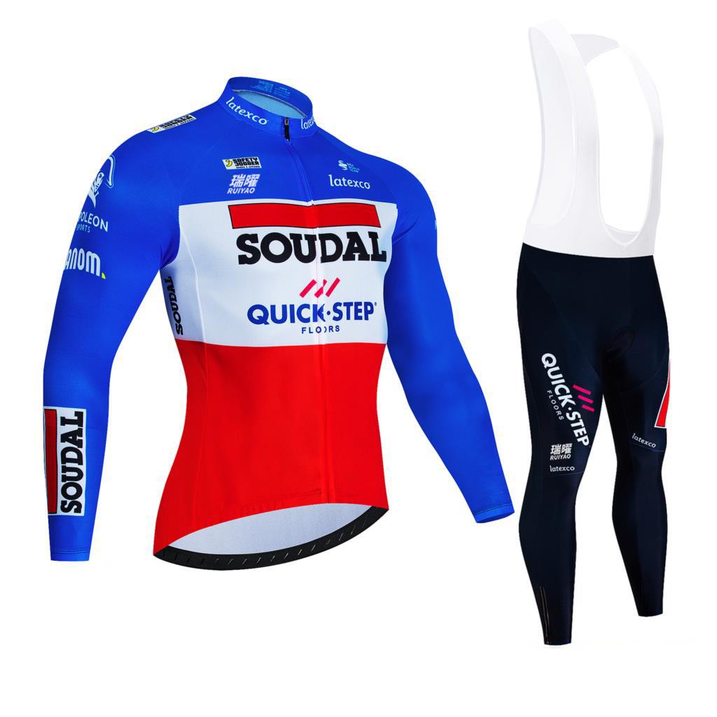 Men's Cycling Clothes Men's Quick-drying Fleece Cycling Clothes Bicycle New 2026 autumn breathable cycling suit