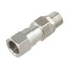 Inner 1 4 To Outer 1 4 NPT Stainless Steel Pressure Washer Pressure Washer Swivel Long Service Life For Standard NPT Inner 3 8