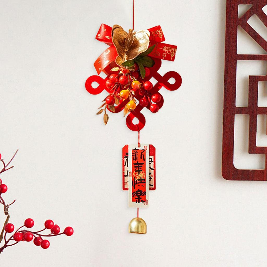 Chinese New Year Hanging Decoration Pendant Festival Decor Traditional for Party Living Room Office Celebration