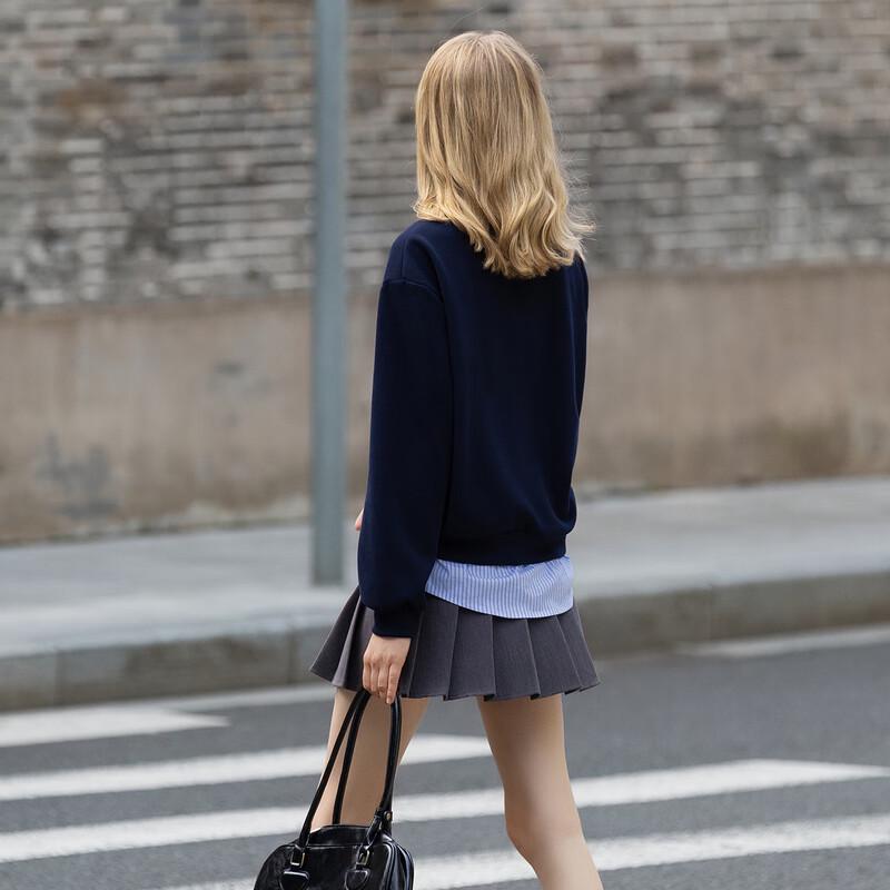 TonLion Women's Snoopy Fleece-Lined Polo Hoodie