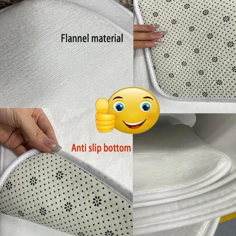 Kieselsteinmuster Küchenmatten-Set Fußmatte Teppich Rutschfest Ideal für Bauernhaus Flur Heimbüro Spüle Waschküche Bodendekor