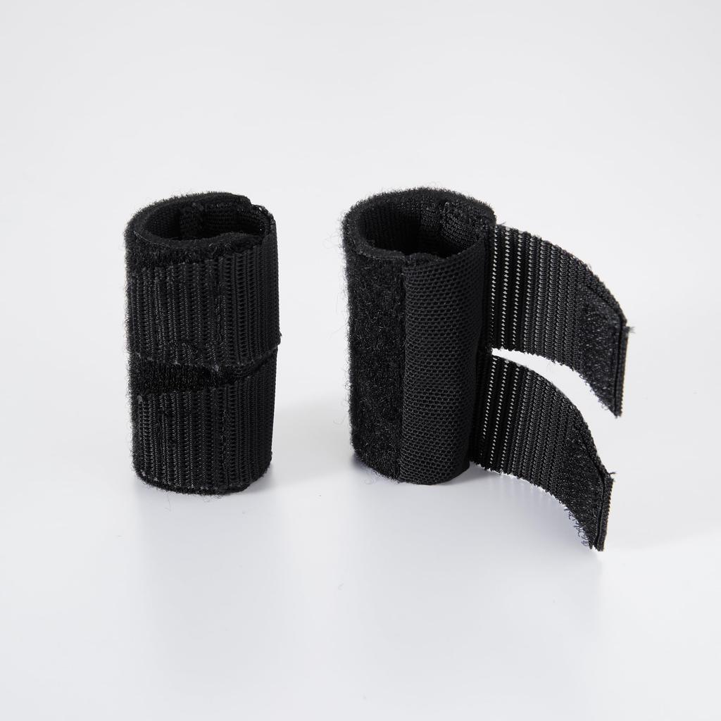 Two Black Finger Joint Supporters, Designed by an Orthopedic Clinician