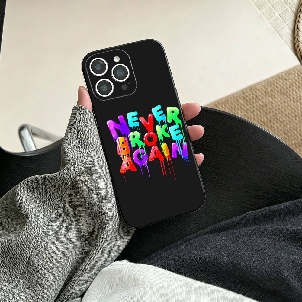 Rapper YoungBoy Never Broke Again Handyhülle Für iPhone 17, 16,15,14,13,12,11 Plus,Pro Max, Andere Weiche Schwarze Hülle