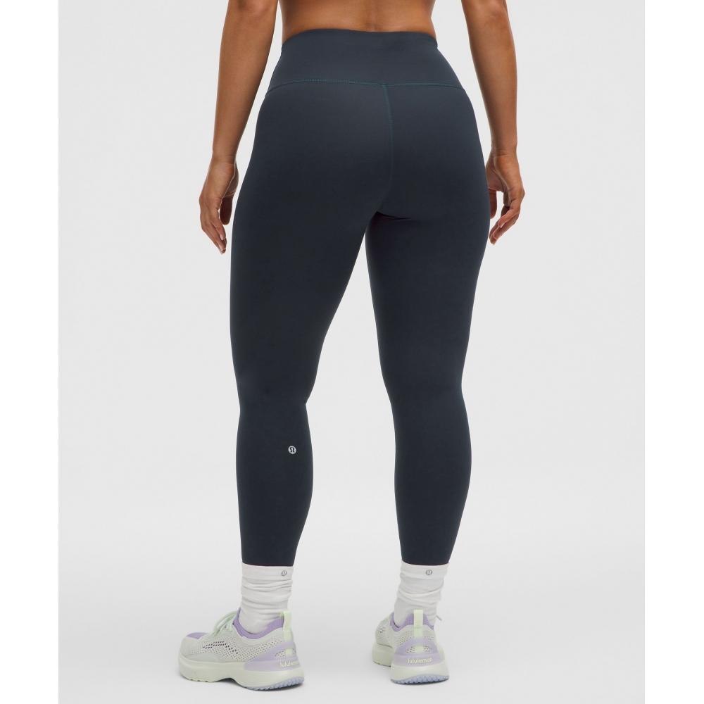 Lululemon Wunder Train Contour Fit High Rise Tight 28  True Navy