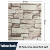 3D Wall Panels, Self-Adhesive PE Foam, Waterproof 3D Brick Wallpaper, Peel and Stick, for Kitchen, Living Room, Bedroom, Bathroom Wall Decoration (36