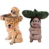 Resin Birdbath Wild Bird Feeder Cute Dog Hedgehog Garden Ornament Outside Sculpture Bases Decor for Nature Lover Yard Garden