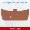 For Toyota Highlander U70 U50 U40 2009-2026 Car Trunk Door Anti Kick Pad Tailgate Protection Mat Cargo Liner Interior Accessorie