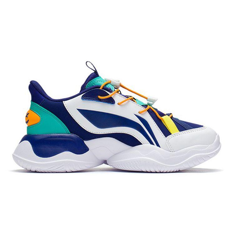 LiNing Kids Trendy Casual Sports Shoes Kids Sneakers Blue White YKCQ198-7
