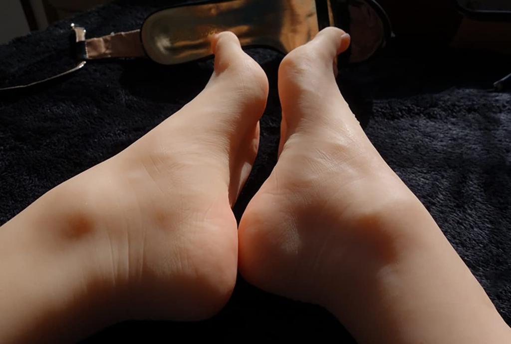 Foot Silicone Model Foot Model Real Foot Mannequin Female Both Feet