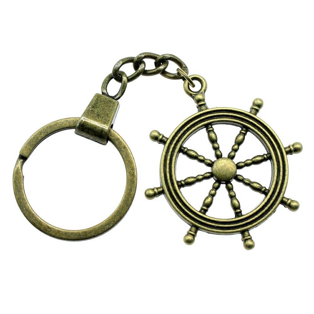 Buy 1 Piece 45x40mm Rudder Charms Women's Bag Accessories Gift Party at ...