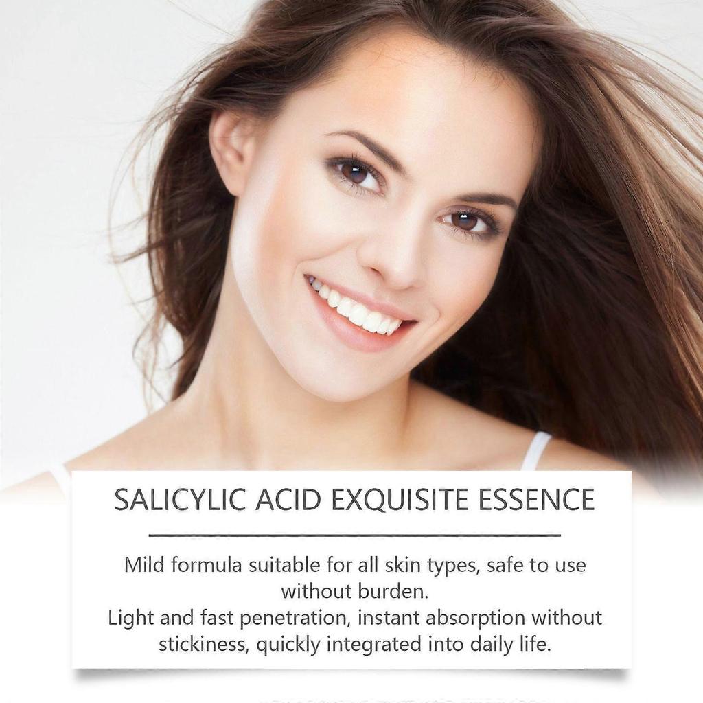 Limited time!!Ouhoe Salicylic Acid Pore-Tightening Essence Gently Repairs, Cleanses Pores, Removes Blackheads And Brightens The Skin